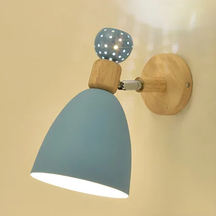 White 2-Light Metal Standard Wall Light